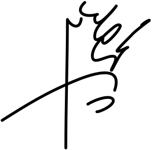 Mohammadreza pahlavi signature.svg