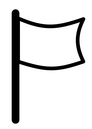 White flag icon.svg