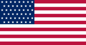 Flag of the United States (1896–1908).svg